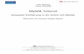 MySQL Tutorial - Kompakte Einführung in die Arbeit mit MySQL … · Kompakte Einführung in die Arbeit mit MySQL Übersetzt von Clemens Vargas-Ramos An imprint of Pearson Education