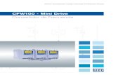 CFW100 - Mini Drive · 2016. 10. 7. · Vida útil del convertidor de frecuencia extendida: protección contra polvo, humedad, altas temperaturas y productos químicos. Integración