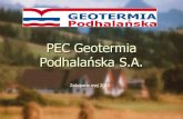 PEC Geotermia Podhalańska S.A. Slimak(2).pdf · geotermia - odbiorcy indywidualni w Zakopanem gaz ziemny - odbiorcy indywidualni olej opałowy - odbiorcy indywidualni węgiel - odbiorcy