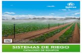 SISTEMAS DE RIEGO - |inicio · Sistemas de riego por aspersión de cobertura total con marcos de 12X12, móviles, modular, compuestos por tuberías de Polietileno de Alta Densidad