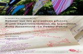 d’une expérimentation de transition dans Rosemont–La ...€¦ · first phases of the project, and how the experimentation process was adapted. Explanations on the experimentation