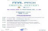 clab pisa+ 2020 FINAL PITCH Digital Editioncontaminationlab.unipi.it/.../06/programma-final-pitch-2020-ultimo.pdf · FINAL PITCH Digital Edition clab pisa+ 2020 programma 15:00 -