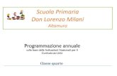 Scuola Primaria Don Lorenzo Milani · Trasformare una frazione decimale in un numero decimale e viceversa. Riconoscere il valore posizionale delle cifre in numeri interi e decimali.