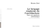 Le langageeditionsparentheses.com/IMG/pdf/p671_langage_moderne... · 2016. 2. 19. · 2 Bruno Zevi, « Il fascismo in architettura » [Le fascisme en archi tecture], in Dichotomy,