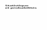 Statistique et probabilités - Dunod · 2017. 6. 20. · Méthode de Neyman et Pearson 259 A. Principe de la règle de Neyman et Pearson 259 B. Hypothèses simples 260 C. Hypothèses