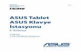 ASUS Tablet ASUS Klavye İstasyonudlcdnet.asus.com/pub/ASUS/nb/T100CHI/041F_TR10150... · ASUS Tablet ve ASUS Klavye İstasyonunuzu X ışını makinelerinden (taşıyıcı bantlara
