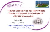 Power Electronics for Renewable Energy Integration into ...microgrid-symposiums.org/.../2015/09/09-Sun-Power... · 9/9/2015  · converters with power quality improvements Introduction