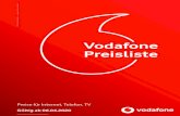 preisliste vodafone€¦ · 6 Vodafone Preisliste April 2020 Herausgeber: für NRW: Vodafone NRW GmbH y für Hessen: Vodafone Hessen GmbH & Co. KG für BW: Vodafone BW GmbH y alle