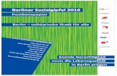 Berliner Sozialgipfel 2016...Der Berliner Sozialgipfel hat jedes Jahr ein Schwerpunk tt hema: 2014 war es „Eu-ropa“, 2015 „Mieten und Wohnen“, 2016 ist es „Soziale Gerech