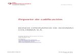 Colombia - Homecenter€¦ · deuda de largo plazo de ‘AAA’ de los Bonos Ordinarios de Sodimac Colombia. La calificación de los Bonos Sodimac está respaldada por los favorables