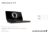 Alienware 17 R3 사양 · 2015. 9. 21. · 1 2 1 외부 그래픽 포트 Alienware 그래픽 증폭기를 연결합니다. 2 HDMI 포트 TV 또는 다른 HDMI 입력지원 장치를