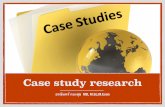 Case study research - thaidepression.com · a case study is an empirical inQuiry that: investigates a contemporary phenomenal within its real-life context especially when the boundary