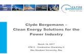 Clyde Bergemann – Clean EnergySolutions forthe …users.abo.fi/maengblo/FPK_II_2017/ClydeBergemann/9_2...Clyde Bergemann India Pvt. Ltd. Noida / New Delhi / India Macawber Beekay