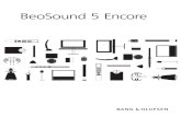 BeoSound 5 Encore - Powmascables.com · Het muzieksysteem moet aan de muur worden gehangen of geplaatst worden op een van de optionele accessoires. Volg onderstaande instructies om