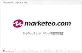 Debiut na - Rotopinodlainwestorow.rotopino.pl/file/stock/report/2... · Osiągnięcie pozycji lidera B2B w Europie poprzez: rozbudowa platformy oraz portali branżowych Grupy MARKETEO.COM