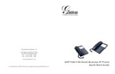 GXP1100/1105 Small Busness IP Phone Quick Start Guidekimiaertebat.ir/pdf/ip-phone/grandstream/GXP110X-Quick-Start-Guide… · Grandstream Networks, Inc. 1297 Beacon Street, 2nd Floor