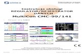 MultiCon CMC-99/141 - Rejestratory4u.pl...MultiCon CMC-99/141 jest zaawansowanym wielokanałowym urządzeniem pozwalającym mierzyć, prezentować i regulować parametry w wielu kanałach