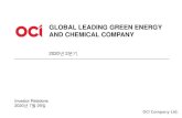 GLOBAL LEADING GREEN ENERGY AND CHEMICAL COMPANY · 2020. 7. 29. · GLOBAL LEADING GREEN ENERGY AND CHEMICAL COMPANY 2020년2분기 Investor Relations 2020년7월29일