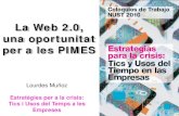 La Web 2.0, una oportunitat per a les PIMESw110.bcn.cat/UsosDelTemps/Continguts/Documents/Temps de...web2.0 per la empresa en xarxa INTERNET, LA WEB2.0 UN ESPAI D’ EMPODERAMENT DE