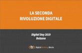 LA SECONDA RIVOLUZIONE DIGITALE · Innovative startups starting disruptive effects Early adopters embrace new models Innovative companies adopt new models Mainstream market adopted