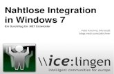 Windows 7 Features · Kompatibel mit Surface SDK 2.0 .NET 4 / Surface 2.0 ReleaseWindows 7 Release Multitouch Controls Multitouch API Surface Multitouch Controls & API Multi-Touch