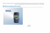 Bedienungsanleitung - MalumaElektronische Bedienungsanleitung freigegeben gemäß „Nokia Bedienungsanleitungen, Richtlinien und Bedingun-gen, 7. Juni 1998" (“Nokia User’s Guides