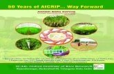 50 Years of AICRIP Years Book .pdf · In course of time, the foreign assistance was gradually phased out. AICRIP placed utmost faith in the testing programme and adopted a set of
