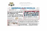 La Sicilia - Comiso · 2018. 3. 27. · una denuncia. Come avvenne in Sicilia per le elezioni regionali, la miccia si accende sui candidati definiti «impresentabilb. E il MO vimento