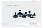 Joystick Switches - RS Components · 2019. 10. 13. · Joystick switches or joysticks are manually actuated control devices for installation in control and front panels as well as