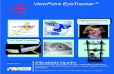 ViewPoint EyeTrackerhuman.kyst.com.tw/upload/downloadfs22130710375177438.pdf · * ANSI C * MFC (C,C++) * Win32 (C) * BASIC * Python Samples show how to: Open/ Close the ViewPoint