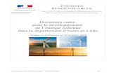 Document cadre pour le développement de l’énergie éolienne dans le … · 2020. 2. 4. · En effet, le développement des énergies renouvelables( EnR) doit se conjuguer avec
