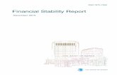 Financial Stability Report · June 2015 to November 2015 as the objects of its analysis. It is hoped that this Financial Stability Report will help financial market participants,