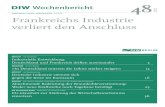 WIRTSCHAFT. POLTIK. WISSENSCHAFT. 8 Frankreichs Industrie · 2020. 7. 8. · erschienenen Aufsatzes. Vgl. Brenke, K. (2012): Production industrielle: comparaison France-Allemagne.
