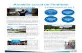 Alcaldía Local de Fontibón - fontibon.gov.co · Fontibón se destinaron aproximadamente 1.300 millones de pesos para implementar un sistema de vigilancia que contempla instalar
