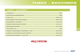 TUBES - RACCORDS - EAU & VAPEUR€¦ · Catalogue 2016 - page 408 TUBES RACCORDS Modèle Désignation Référence Prix HT 001G Coude grand rayon 90° mâle-femelle 5x10 1G5 7,59 €