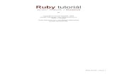 Ruby tutoriál - Internet Info · - dokumentaci k Ruby, včetně vynikající knihy Programming Ruby - RubyGems - správce balíků pro instalaci, update a odinstalaci rozšíření,