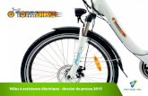 Vélos à assistance électrique - dossier de presse 2015 · l-achat-d-un-velo-electrique-velo-electrique-velo-a-assistance-electrique-tomybike Le moins cher des moyens de transport