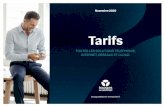 TARIFS - Bouygues Telecom Entreprises · forfait à 0,09€/min. Bouygues Telecom se réserve le droit de suspendre le service puis de résilier le contrat en cas d’utilisation
