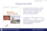 Paying taxes 2018 - Unibg taxes 2018.pdf · 2018. 4. 8. · UNIVERSITÀ DEGLI STUDI DI BERGAMO 3 Paying taxes 2018: risultati a livello mondiale • L’indicatore(TTCR) è sostanzialmente