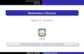 Induccio´n Matematica Conjuntos Funcionesmatematicadiscretaunsl.weebly.com/uploads/2/6/3/4/... · Induccio´n Matematica Conjuntos Funciones Inducci´on Matem´atica (Seccion 1.7