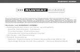 RUNWAY KOMBI - Corteva · RUNWAY KOMBI 158 R Wirkstoffe Runway Kombi besteht aus den zugelassenen Rapsherbiziden Runway und Butisan Kombi 240 g/l Clopyralid + 80 g/l Picloram + 40