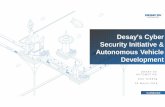 Desay's Cyber 输入您的封面 Autonomous Vehicle Development 标题securify.sce.ntu.edu.sg/SGCRC2018/slides/Desay_Cyber_AV.pdf · industry into the global high-end value chain,