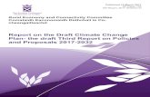 Report on the Draft Climate Change Plan- the draft Third Report … · 10/03/2017  · Report on the Draft Climate Change Plan- the draft Third Report on Policies and Proposals 2017-2032,