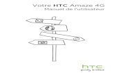 Votre HTC Amaze 4G · Notifications §Pour recevoir une notification dans la barre d'état et configurer votre HTC Amaze 4G pour que celle-ci vibre ou émette un son à chaque fois
