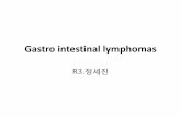 Gastro intestinal lymphomas - EndoTODAYendotoday.com/endotoday/topic_06.pdf · 2016. 12. 21. · • Lymphomas do not have a predilection for any particular region of the stomach,