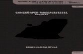 GANZKÖRPER-MASSAGESESSEL · 2014. 5. 22. · empfohlen, den Massagesessel auf einen Teppich zu stellen. • Wenn Sie den Massagesessel bewe-gen möchten, stellen Sie zunächst si-cher,