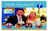 Style my event - BC Style my event BC Hospitality Services is een belangrijke speler in de dienstverlenende