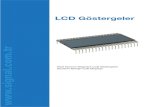 Custom Design LCD - Signal Elektronik Ltd. · daki ışık kaynağından Transﬂective ﬁltreden yansıyan ışık ile okunmakta, hem de dış ortamda ışık bulunmaması durumunda