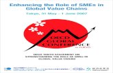 Enhancing the Role of SMEs in Global Value Chains · 2016. 3. 29. · 3 Facilitating information flows (including information sharing about needs between upstream and downstream partners)