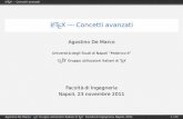 Università degli Studi di Napoli “Federico II” guIt Gruppo …wpage.unina.it/agodemar/latex/LaTeX_breve_concetti... · 2011. 11. 24. · LATEX — Concetti avanzati LATEX —